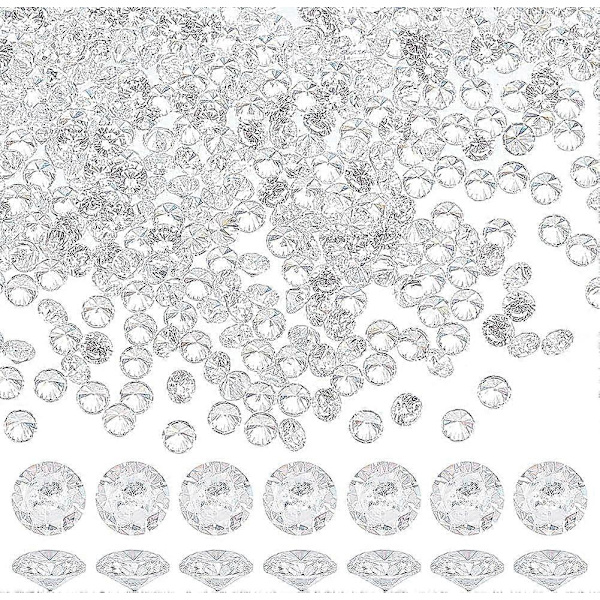 Klar Kubisk Zirkonia Stenar, Grad A, Facetterade CZ Diamant Rhinestone Pärlor