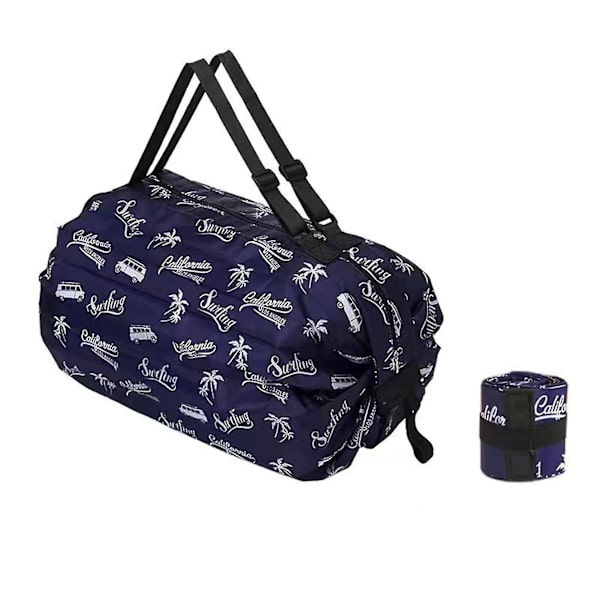 Gjenbrukbare Handleposer Vanntett Oxford Stoff Duffel Tote Bag For Piknik Reise Camping Car