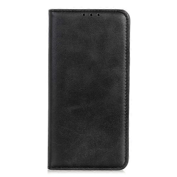 Auto-absorberende Split Læder Cover Kompatibelt til Samsung Galaxy S21 5G Black