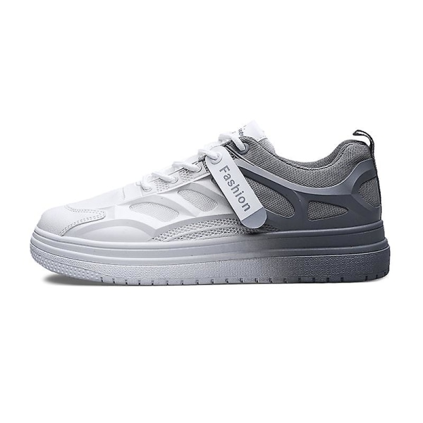 Herr Casual Skor Halkskydd Andas Platta Skor Frq623 Gray EU 44