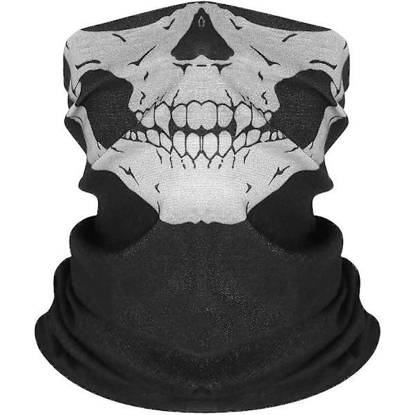 Multifunksjonelt Skjerf, Maske, Tubeskjerf, Balaklava, Bandana, Hodeskalleskjerf, Skjelettmaske For Motorsykkel, Sykkel