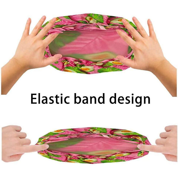 2-pack Acsergery present stora duschmössor, dubbelskiktade badmössor för