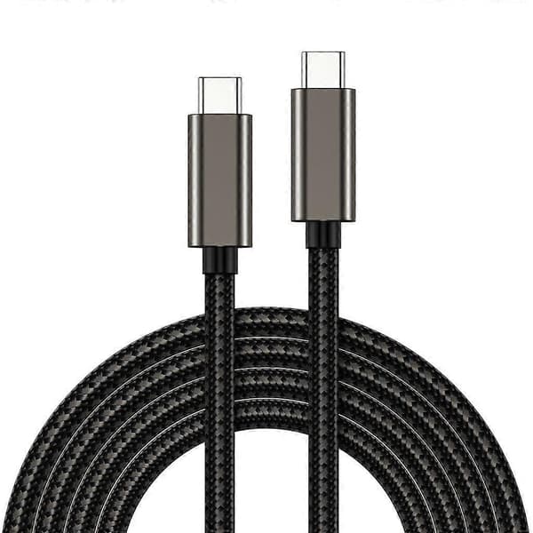 USB C til USB C Kabel 100W Strømforsyning 20Gbps Dataoverførsel 4K Videoudgang 2m