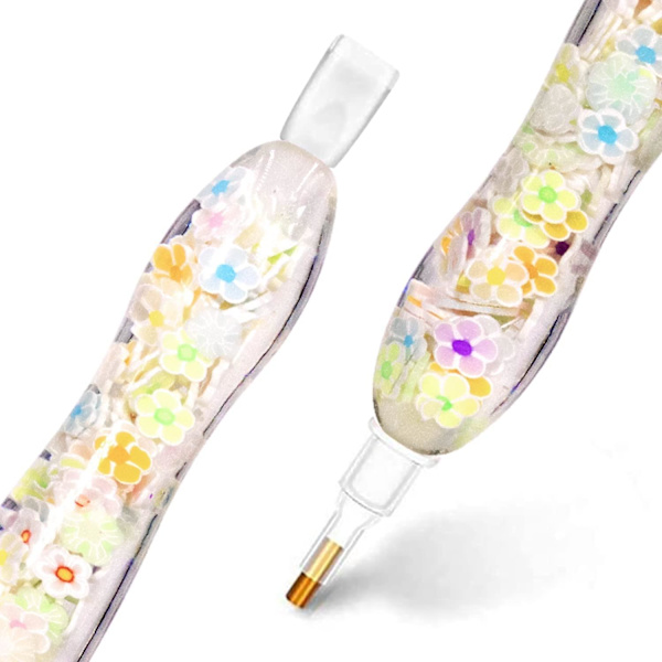 Glow In The Dark Diamantmålning Borrkonstverktyg Penna Och Tillbehör, Harts Luminous 5d Strass Plockare Stick Verktyg Diamantmålning Tillbehör Pennor