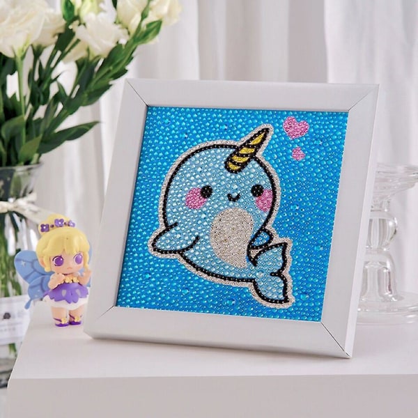 DIY Børne Diamantmaleri Efter Tal Sæt Kunst og Håndværk Sæt DW10
