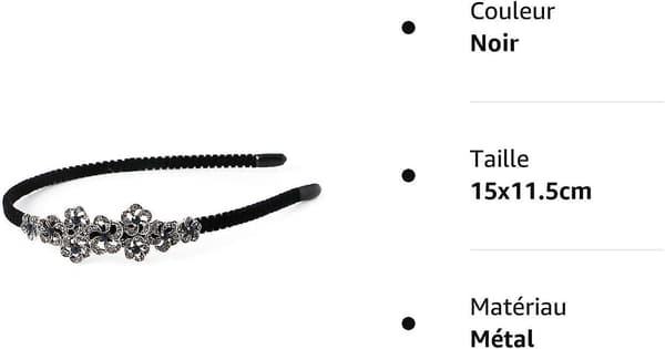 Mote Hårbånd, Rhinestone Smykker Hodebånd Hodeplagg For Kvinner Dame