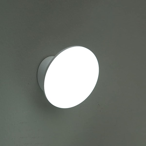 LED Skrivebordslampe Induksjonsnattlys Oppladbar ABS Materiale Vippebryter Magnetisk Adsorpsjon Hvitt Lys