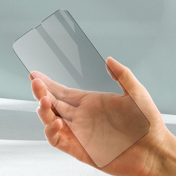 Cover til iPhone 13 Silikone Blødt hærdet Glas 9H klar