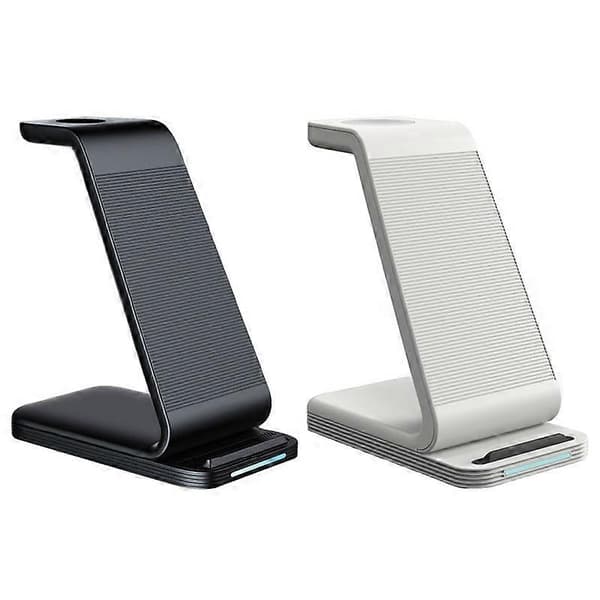 Mobiltelefonholder Trådløs Lader D2 (Svart)