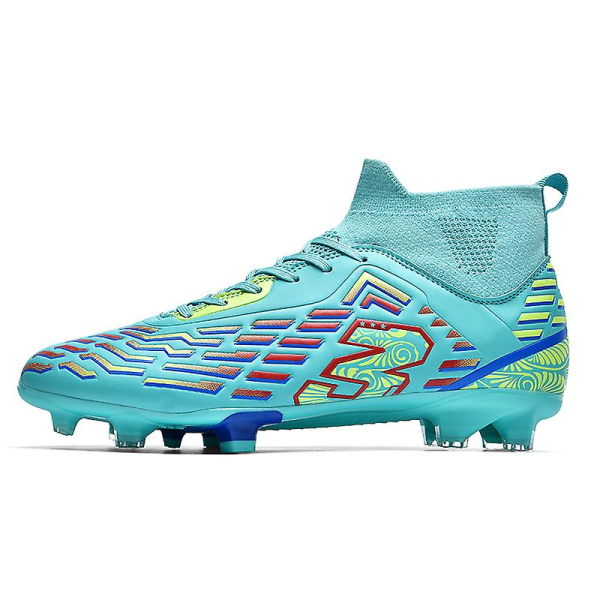 Herre Fodboldsko Spikes Fodboldsko Til Unge Ankelstøvler Atletisk Sneaker y303 Green EU 42