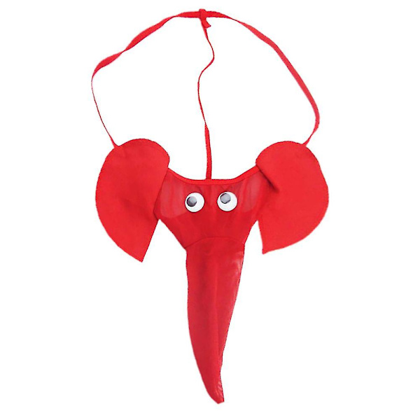 Miesten uutuus Elefantti G-stringit Pikkuhousut Stringit Alushousut Alusvaatteet Monivärinen Valinnainen Red