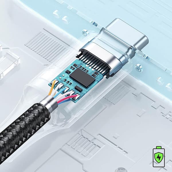 USB-C til Lightning-kabel Strømforsyning 18W Synkronisering 1m Belkin Hvit Black