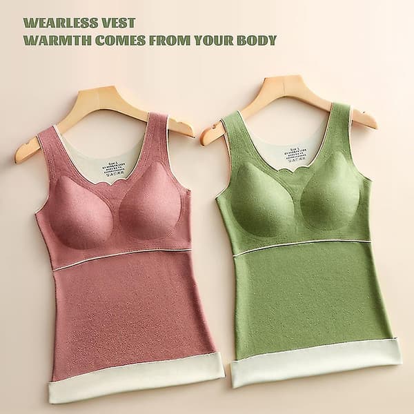 Innerfleece Termisk Vest Beste Termoundertøy For Jenter Ermeløse Intime Topper L Black