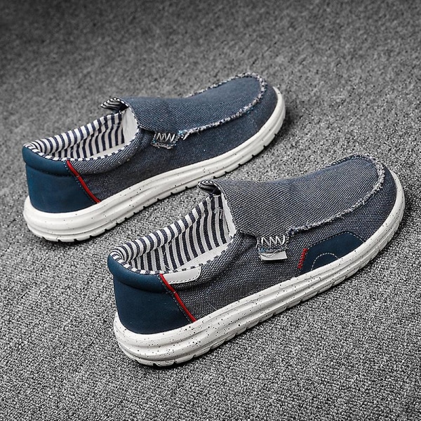 Herr Casual Skor Mode Lätt Tyg Skor Fra2021 Blue EU 44