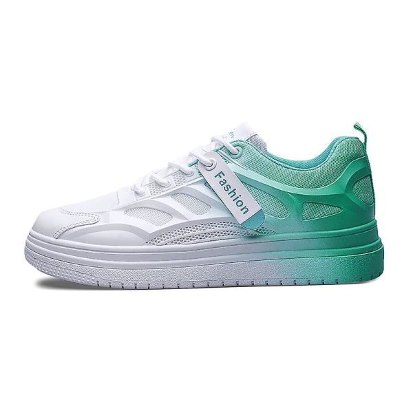 Herr Casual Skor Halkskydd Andas Platta Skor Frq623 Green EU 40