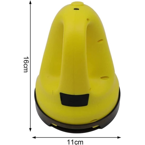 Bil Isskrape, Elektrisk Isskrape, USB-lading, Vinter, Bilfrontrute, Bilfrontrute Snøfjerner, gul