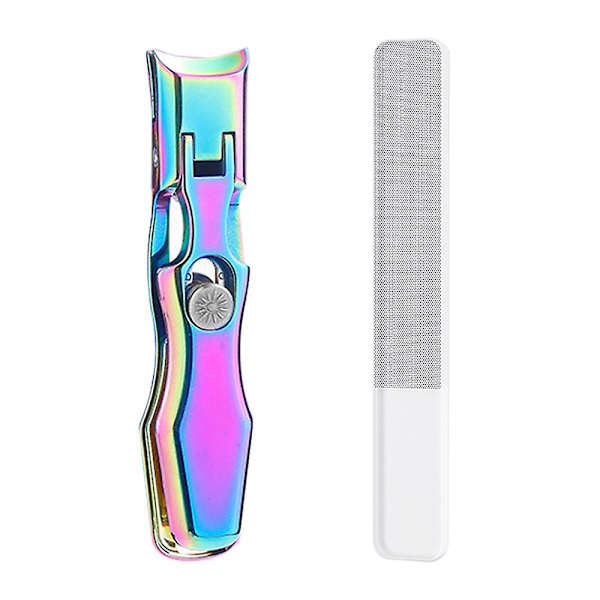 Negleklipper, Bredt Blad Stor Negleklipper, Skarp & Kraftig Tåneglklipper Tykke Negle Til Mænd, Kvinder Multi colored