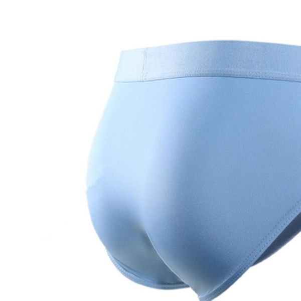 7 Pakkausta Miesten Saumattomat Alushousut Jääsilkki Seksikkäät Läpinäkyvät Alushousut Alushousut Shortsit Erittäin Ohuet Mini Bikinialushousut 7 Packs XL
