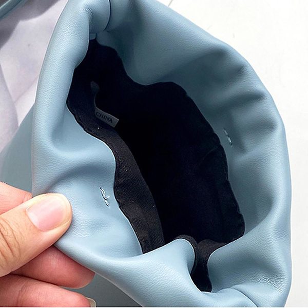 Pu Uusi Matkapuhelinlaukku Xiaofu Laukku Olkalaukku Yksinkertainen Kiristysnyörilaukku blue