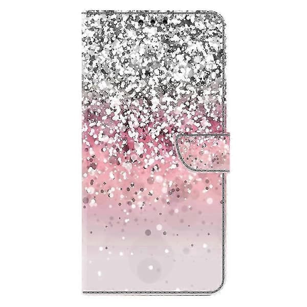 Til Samsung Galaxy A16 5g 4g Etui Magnetisk Lås 3d Mønster Læderpung Telefon Cover - Sovende Ugl Gradient