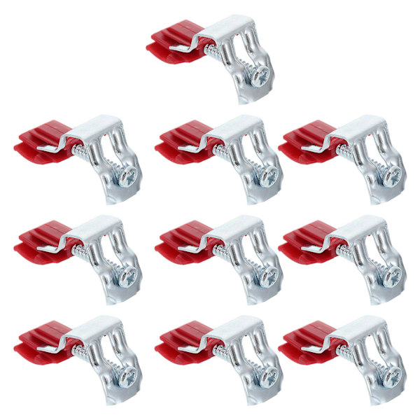 10 st diskho undermount diskho clips undermount diskho stöd kök diskho montering klämma kök diskho gadget Red 5X2.5X1.8CM