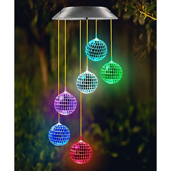 Gaver til kvinner, Solar Gazing Ball Fargeskiftende Mosaikkuler