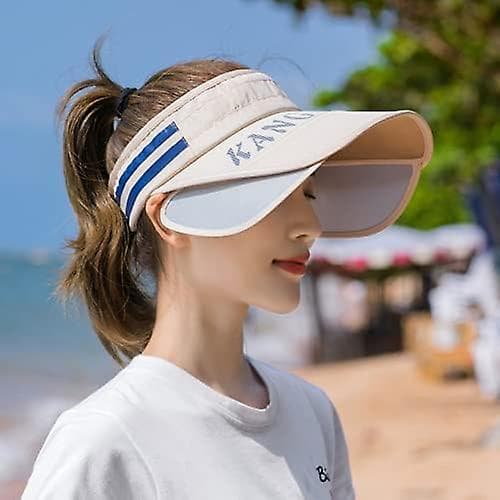 Unisex Solhat - Hurtigtørrende, Vandrehat, Sports Solhat (khaki)