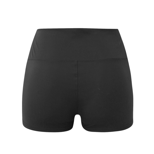 Naisten pyöräilyshortsit, vatsaa tukevat urheiluleggingsit, läpinäkymättömät korkeavyötäröiset shortsit, joustavat alushousut, fitness-hotpantsit, kesäbokserit Black XL