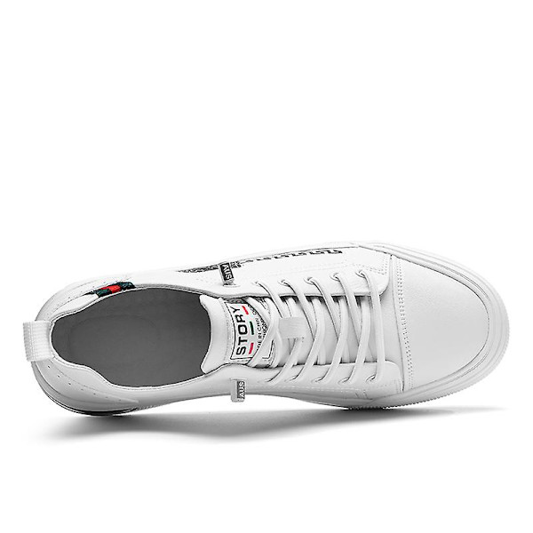 Herre Casual Sko Mode Sneakers Frhv2199 White EU 41