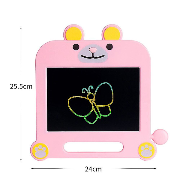 Pyyhittävä Uudelleenkäytettävä LCD-tabletti Joululahja H pink style2