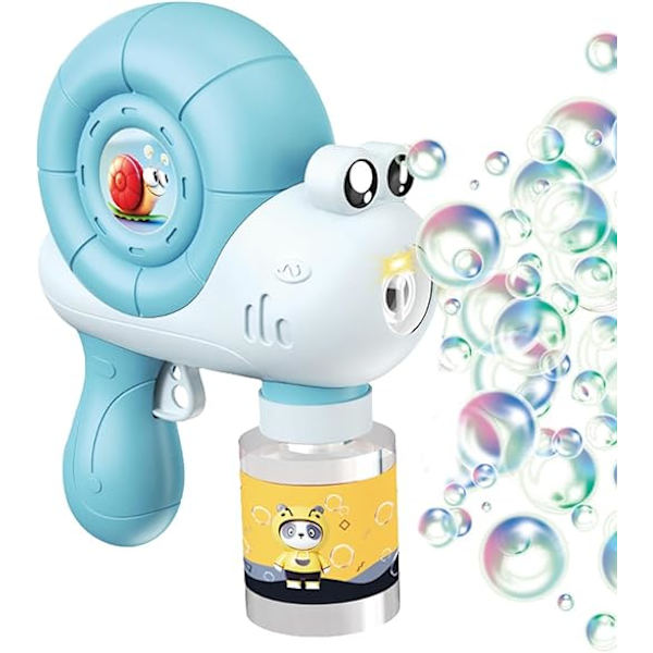 Handburen bubbelmaskin, handburen bubbelblåsare | Tecknad snigelformad bubbelmaskin - Rolig utomhusbubblamaskin, helautomatisk bubbelblåsare