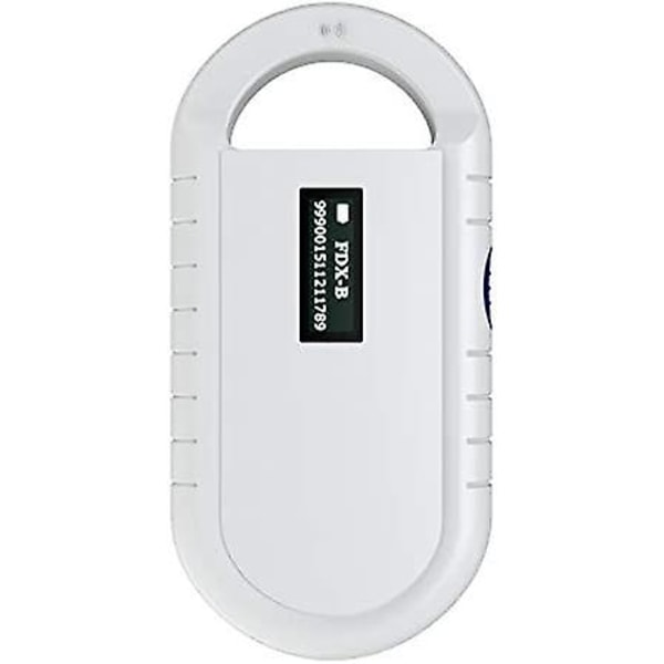 Elprico Mini Rfid-läsare Universell Bärbar Handhållen Läsare Mikrochipsskanner Med Husdjurschipsskanner Husdjursmikrochipsskanner