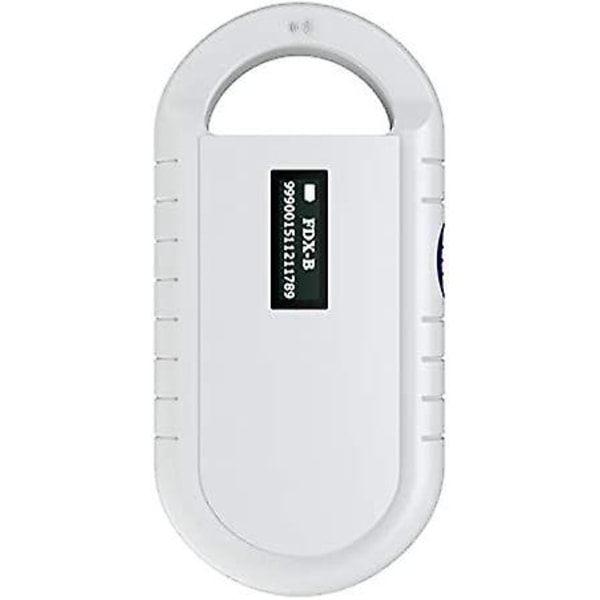 Elprico Mini Rfid Reader Universal Portable Handheld Reader Microchip Scanner med Pet Chip Reader Pet Microchip Scanner