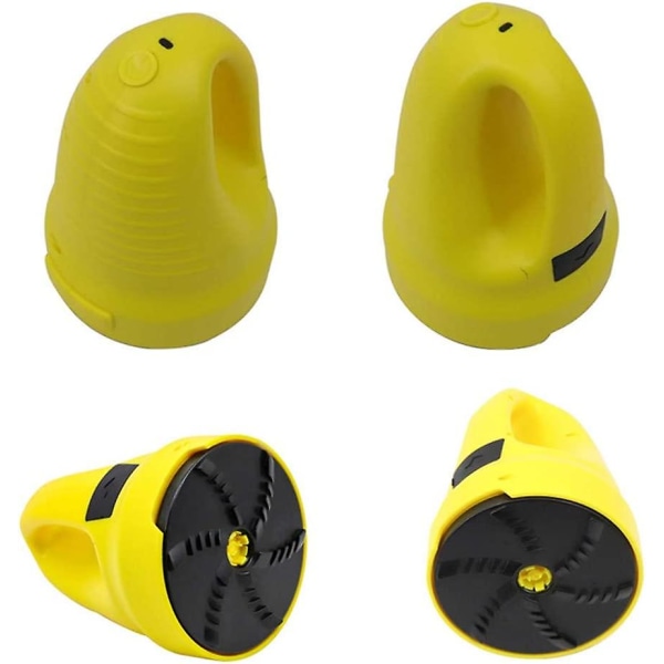 Bil Isskrape, Elektrisk Isskrape, USB-lading, Vinter, Bilfrontrute, Bilfrontrute Snøfjerner, gul