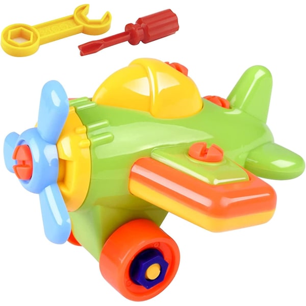Rpporm Børns Pædagogiske Adskillelses Ingeniør Bil Kan Adskilles Og Samles Lille Tog Bil DIY Legetøjsbil Mad Flash Kort Til Småbørn A One Size
