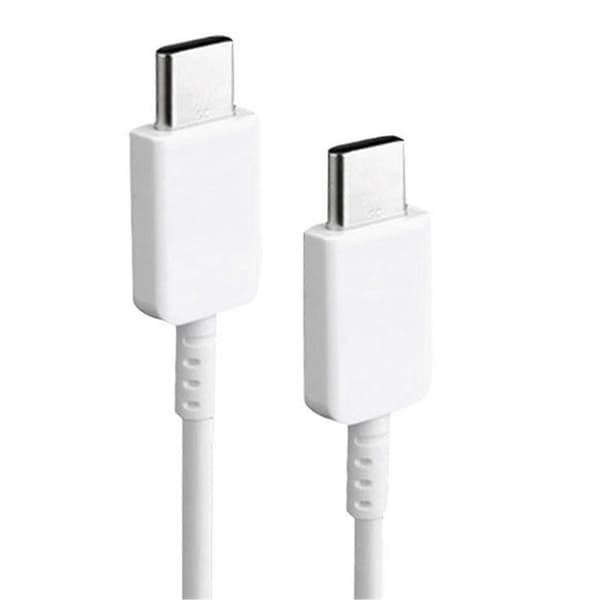 Type C - Type C -kaapeli PD-pikalataus Joustava Type C -datakaapeli Androidille Note 10 -puhelimelle 1 metri Valkoinen