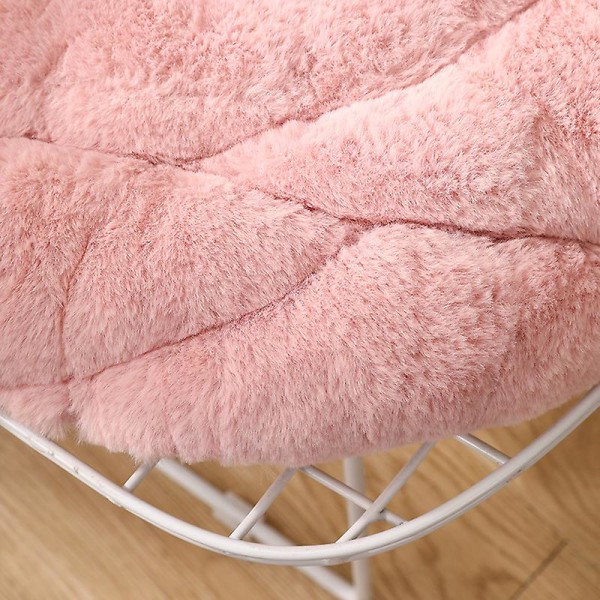 Mjuk och mysig sittdyna, plyschros sittdyna sittkuddar Pink 55X55cm