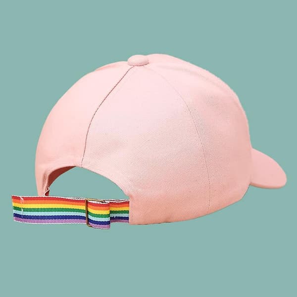 Jenter Dame 2-pakning For Mamma og Meg Bomulls Baseball Caps Regnbue Matchende Solhatt