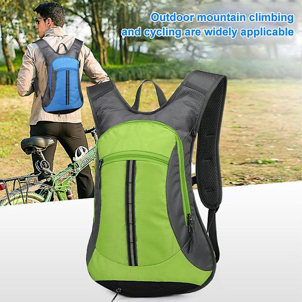 Multifunktionell Sport Ryggsäck, Stor Kapacitet Ryggsäck-Utomhus Cykel Vattenpåse Ryggsäck green style2