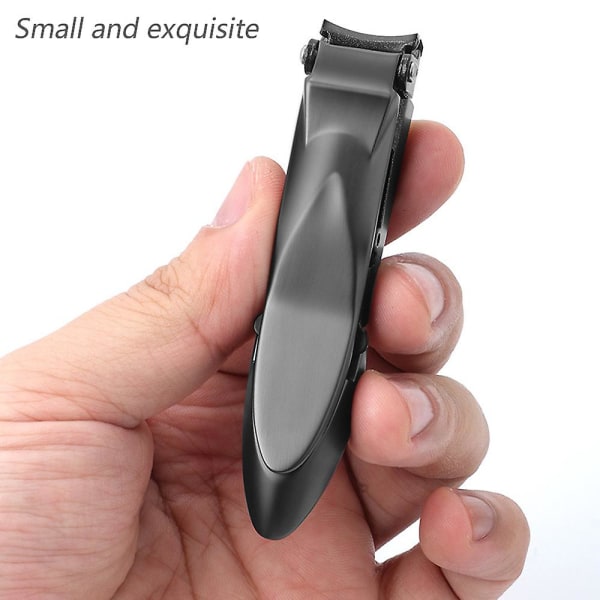 Nagelklippare för män med uppsamlare - Skarpa, kraftiga självuppsamlande nagelklippare för fingernaglar och tånaglar Nagelvård 2 pieces