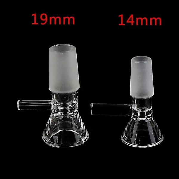 12 st 19 mm transparenta trattar i glas, medelstora och små trattar för kök för att fylla flaskor, minitrattar i glas, dekorativa skålar i glas, minihink i glas