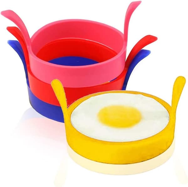4 st kökssilikon stekt ugn pochervägg pannkaka ägg pochervägg form