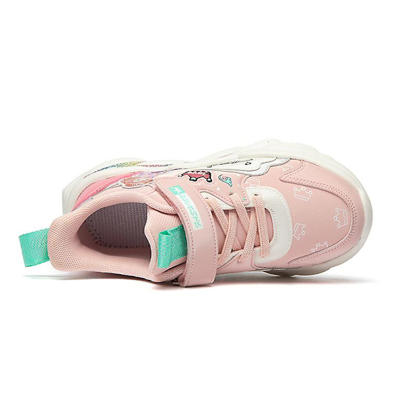 Børnesneakers Åndbare Løbesko Piger Mode Sportssko Fr826 Pink EU 34