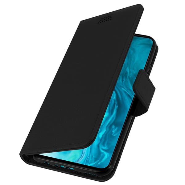 Honor 9X Lite Folio Skyddsfodral med Plånboksfunktion - Svart