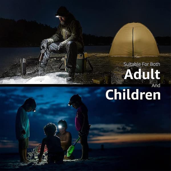Hodelykt for camping, utendørsutstyr, hodelykt for fiske, hodelykt for gruvearbeidere