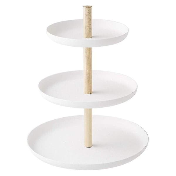 3-etasjes kake D Serveringsbrett Fruktfat Bryllupskake H|stora Brett