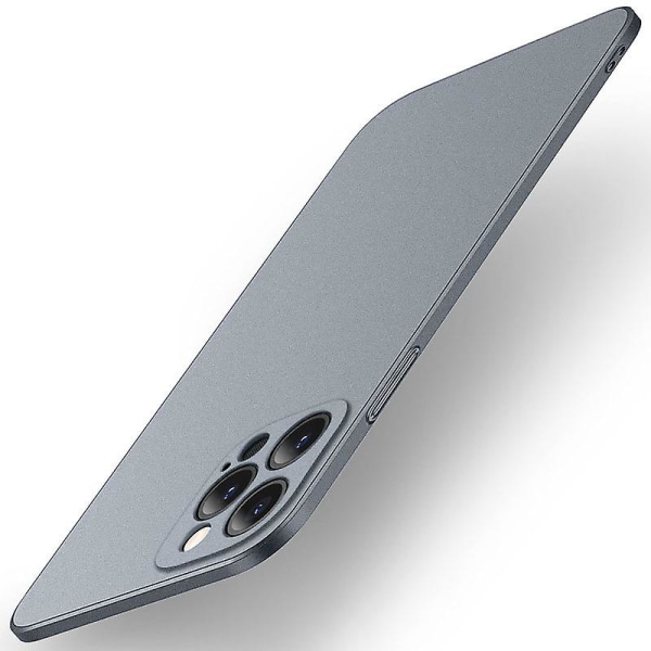 Slim Fit Designet For iPhone 15 Deksel, Ultratynt Robust Beskyttelsesdeksel grey iPhone15Pro