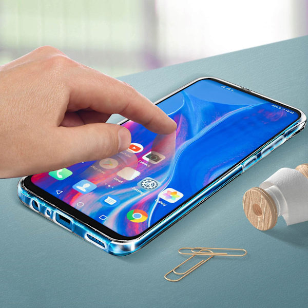 360-deksel for Huawei P Smart Z / Honor 9X Front & Rigid Back - Transparent