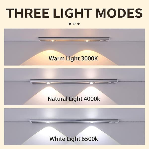 Under Cabinet Lights Led Rörelsesensor Ljus (7.87in/2 st)