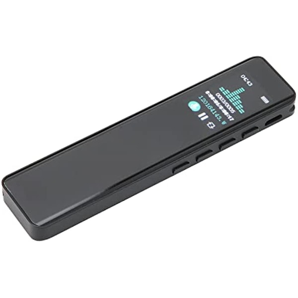 Digital röstinspelare  Usb uppladdningsbar konferensröstinspelare med Tft-skärm (8gb) 8GB